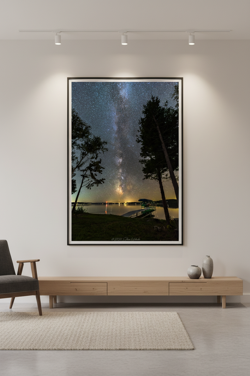 Large Print Room Mockup
