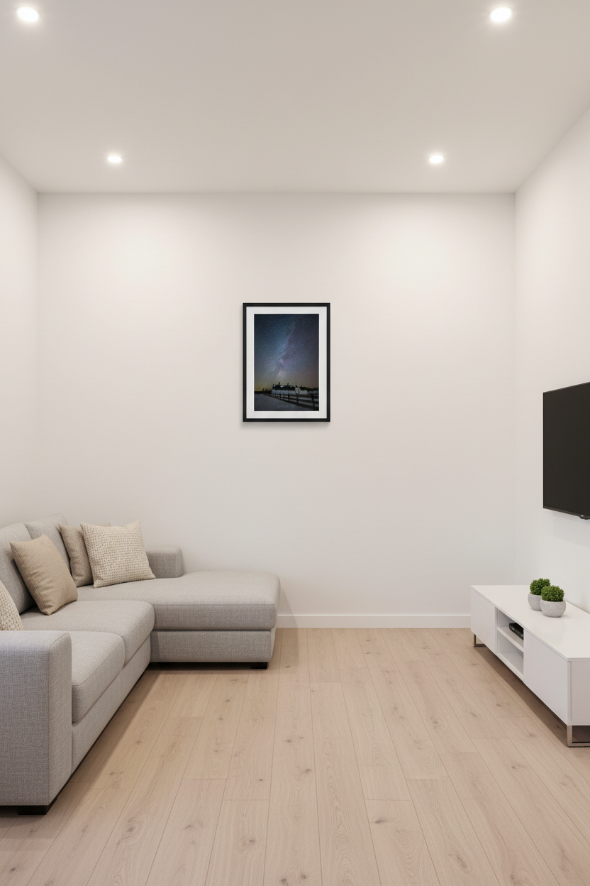 Milky Way Small Print Mockup